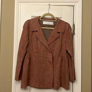 Charles Nolan linen suit